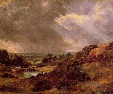 John Constable Werke - Ast Hill Pond Hampstead Romantischen John Constable